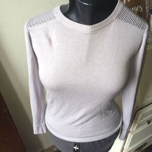 Lululemon Back to Balance Iced Iris cashmere sweater